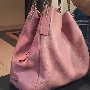 Coach leather Phoebe Hobo purse -Pink/Mauve